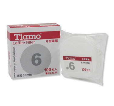 Tiamo Filter Papers 60mm